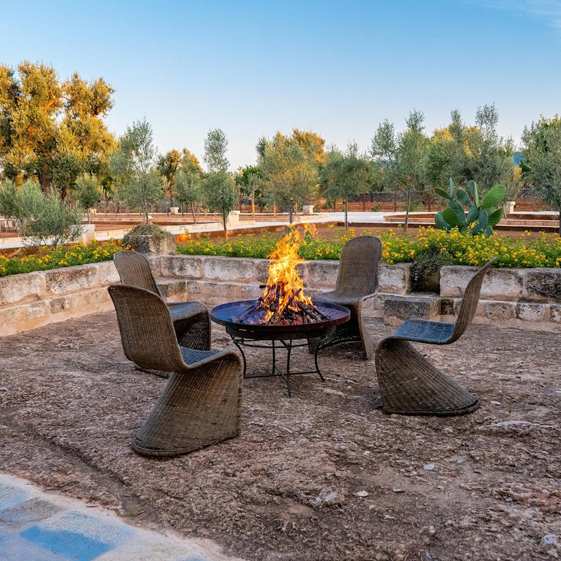 Gather with loved ones on late nights around the fire pit