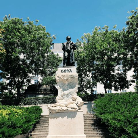 Spend hours roaming around Madrid's Prado Museum, not far on foot