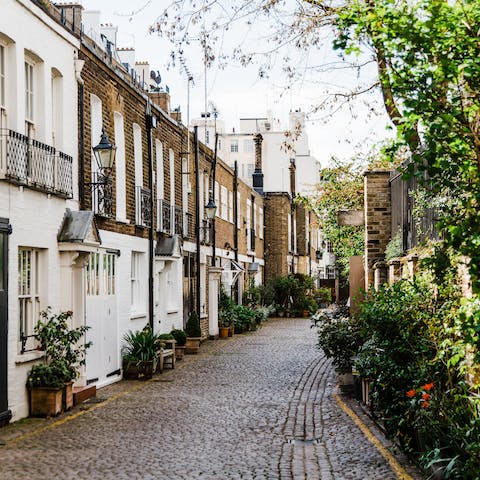 Explore pretty Fulham and shop on King's Road