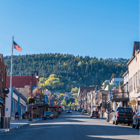 Stroll to Main Street's shops and restaurants