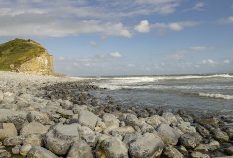 Let the sea wash over your feet at nearby Llantwit Major beach