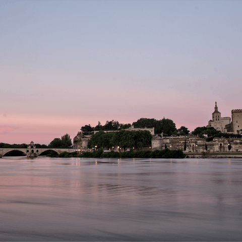 Take a drive out to Avignon and admire the Pont Saint-Bénézet