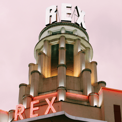 Watch a film at the iconic Grand Rex cinema