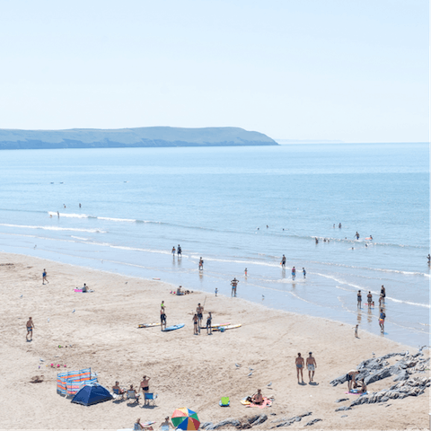 You're only two minutes away from Mother Ivey's Bay
