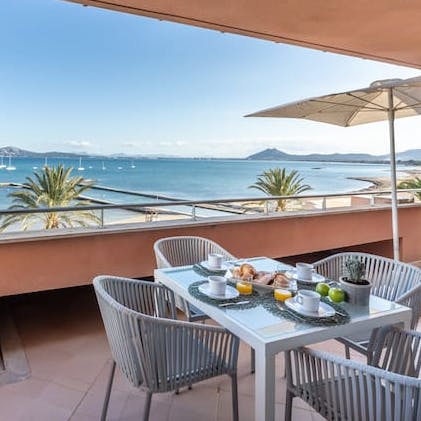 Wake up and enjoy leisurely breakfasts on the balcony before heading down to the beach