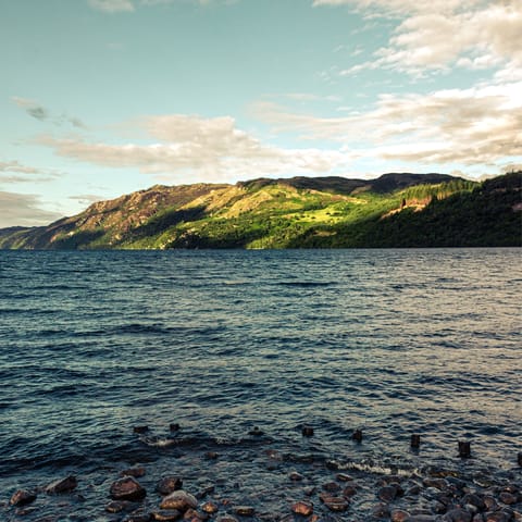 Visit the world-famous Loch Ness – a thirty-minute drive away