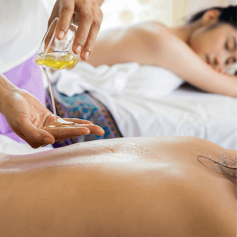 Take advantage of the many beauty and wellness treatments available at the resort