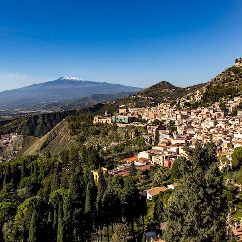 Explore the natural wonders and historic sites throughout Sicily