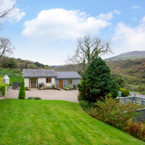 Explore your peaceful surroundings with walks in the hills