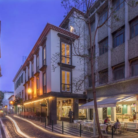 Have a stroll around the heart of Funchal, right on your doorstep