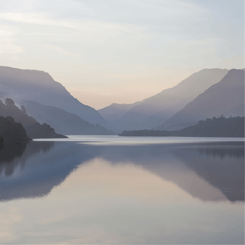 Hike Snowdonia's trails and admire the freshwater glacial lake, Bala Lake