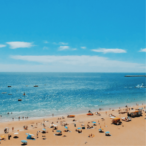 Visit some of the Algarve's finest sandy beaches, just a short drive away