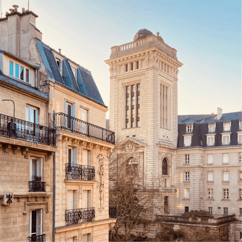 Take in the attractions in the iconic Saint-Germain des Prés district