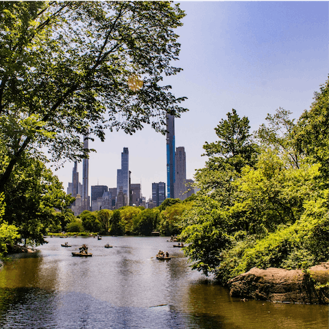 Soak up the green space of Central Park, a short distance away