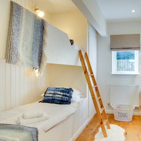 Kids will love having their own cosy nook