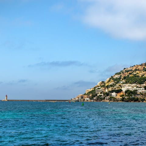 Explore the atmospheric town of Puerto de Andratx