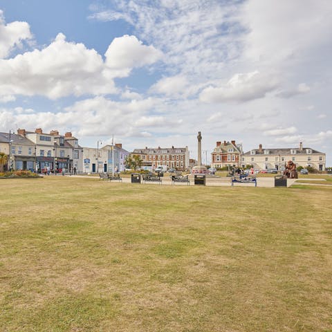 Embrace the fresh sea air with a stay on the shores of Seaham 