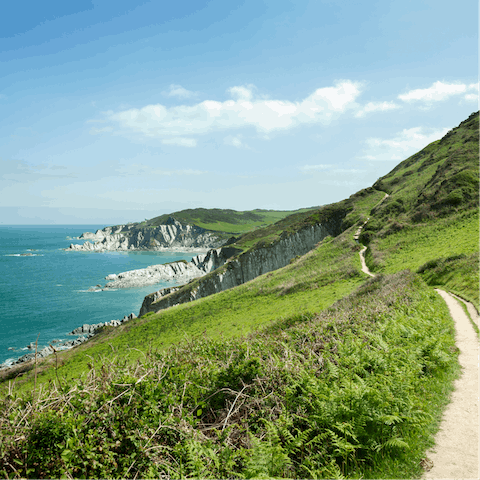 Put on your hiking boots and discover North Devon's rugged coastlines