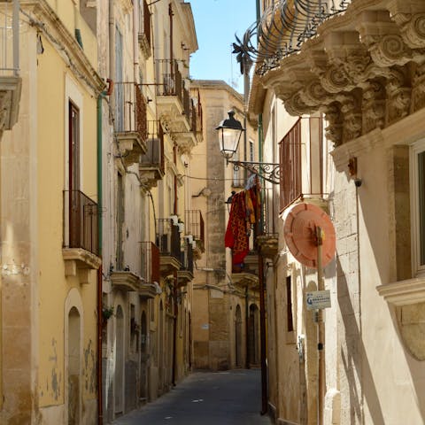 Wander the historic city streets of Catania