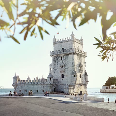 Catch the 15E tram from Santos station and take the twenty-minute ride to Belem Tower