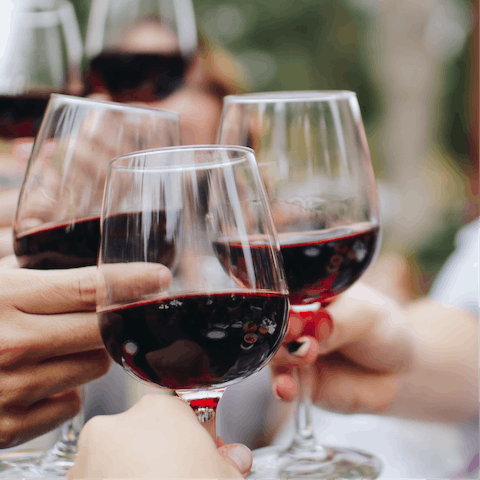 Taste some local wines – your hosts can arrange it for you