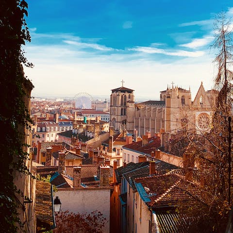 Immerse yourself in the rich history of Lyon, dating back 2000 years