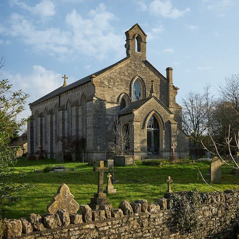 Stay in a beautifully converted gothic church