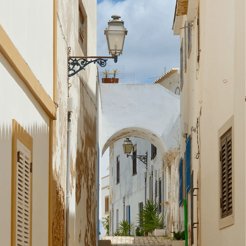 Explore the coastal city of Albufeira, a fourteen-minute drive away