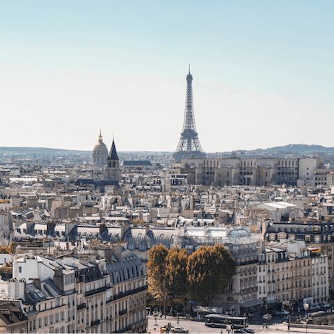 Experience the vibrant heart of Paris from the heart of the city