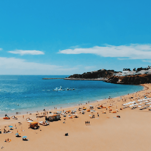 Stay just a five-minute walk from Peneco Beach and the town centre of Albufeira