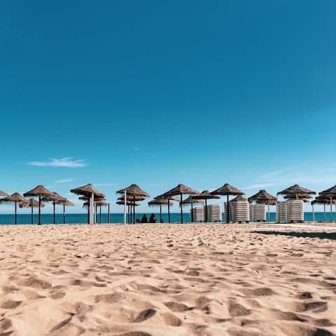 Pack your beach bag and head for Playa de Torreblanca, just a short walk away