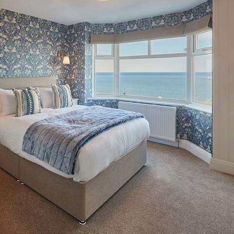 Wake up to expansive sea views and feel inspired to explore