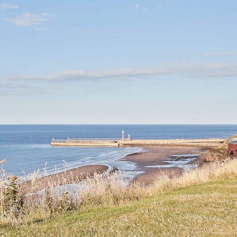 Embrace the refreshing spirit of the sea from the seaside town of Whitby 