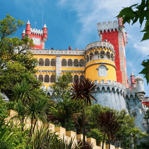 Explore mystical Sintra's postcard-worthy landmarks – it's 9km away