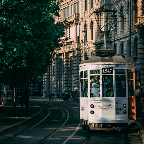 Stay in trendy Brera, easily connected to the city via tram