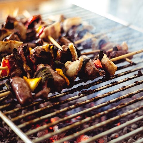 Fire up the grill on the deck and enjoy a barbecue in the sunshine