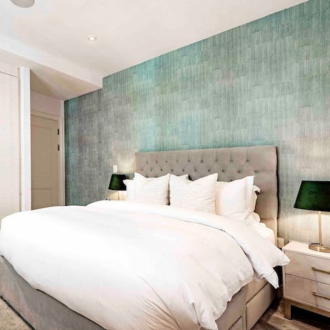 Wake up in the elegant bedrooms feeling rested and ready for another day of London sightseeing