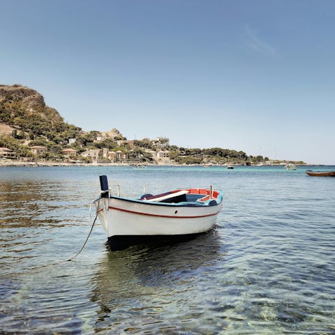 Take an adventure along the beautiful coast of Sicily