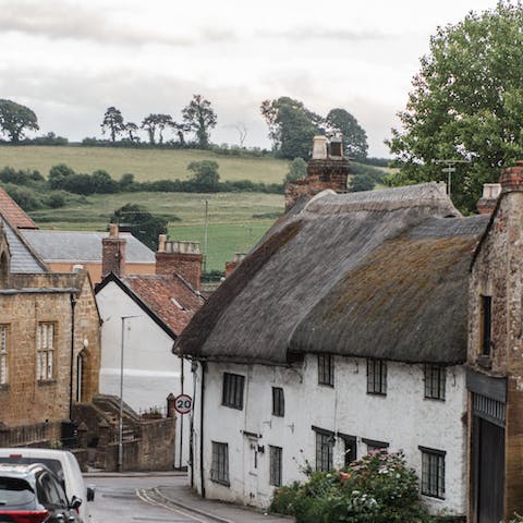 Immerse yourself in the rural Somerset neighbourhood of Whitelackington