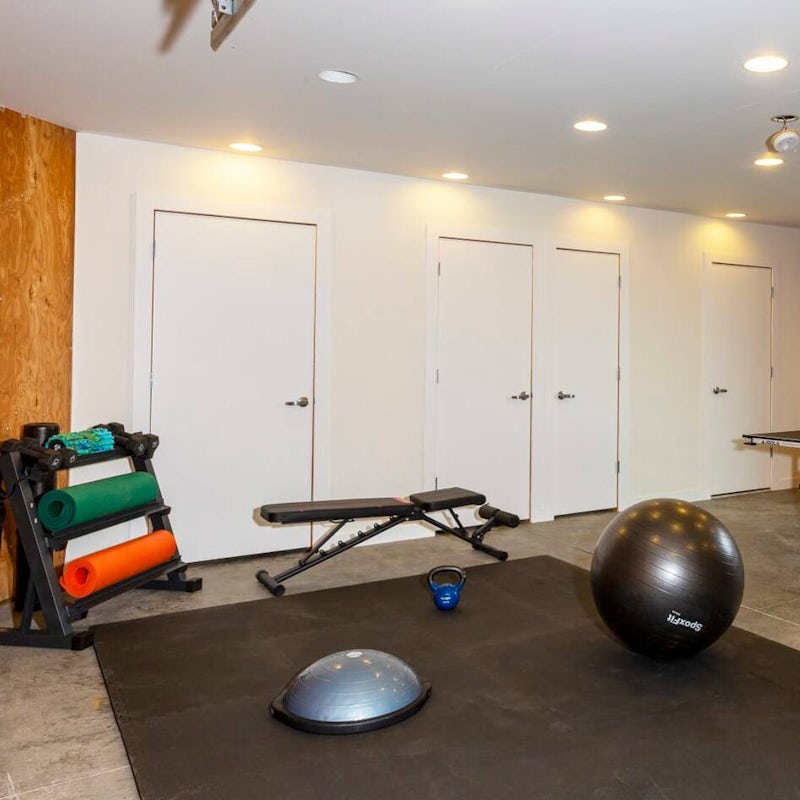 Do a work out in the fitness room