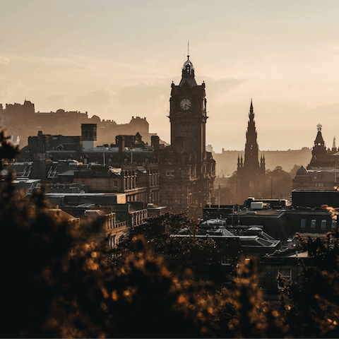 Explore Edinburgh from your great location on George Street