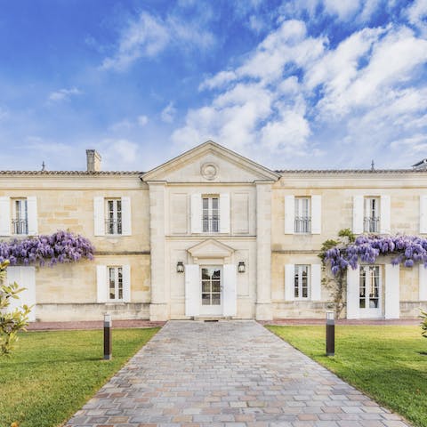 Use the château as the perfect base to get to know the rest of the wine region