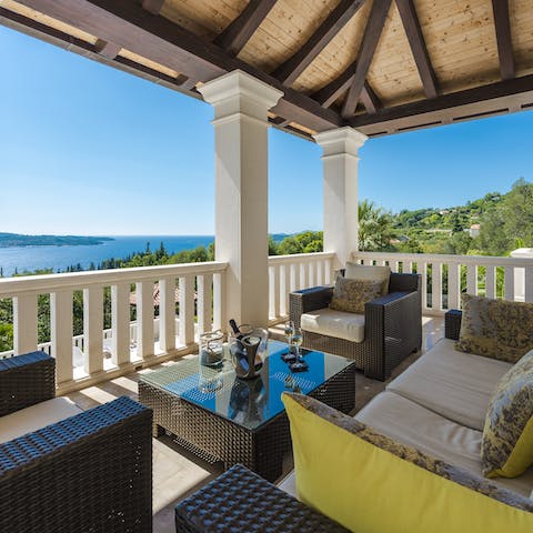 Take in the awe-inspiring views from your balcony