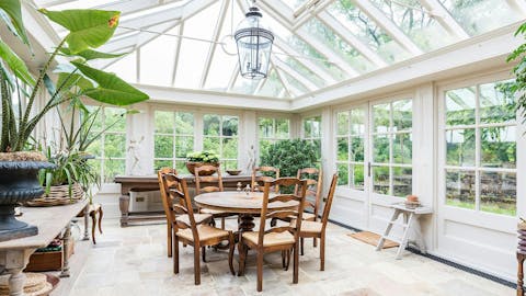 Rustle up a home-cooked meal to enjoy in the orangery
