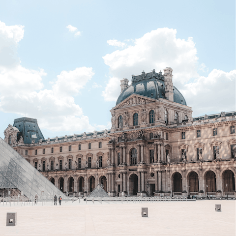 See some of the world's most famous art at the Louvre Museum