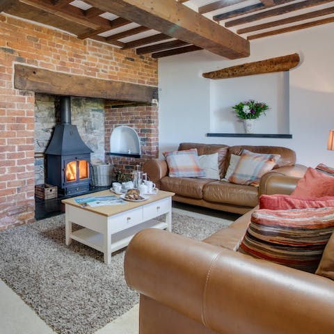 Curl up by the roaring fire and take in the period features