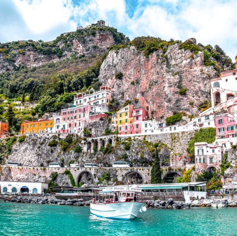Discover the colourful coastal town of Maiori on the Amalfi Coast