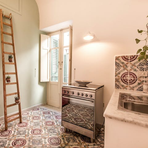 Open the kitchen doors and savour the authentic taste of Italian living