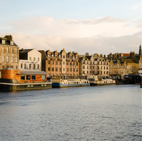 Take a stroll along the nearby Water of Leith