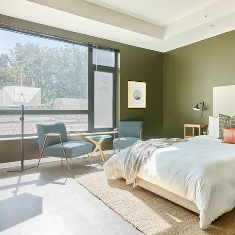 Wake up to your bright, modern home each morning